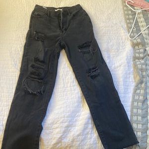 Pacsun back straight jeans